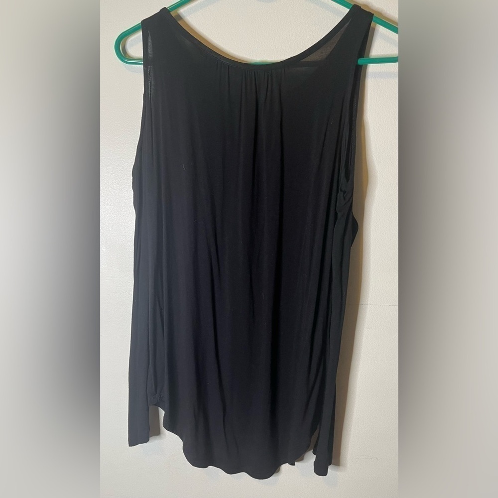 Long sleeve open shoulder top size medium - Picture 3 of 4